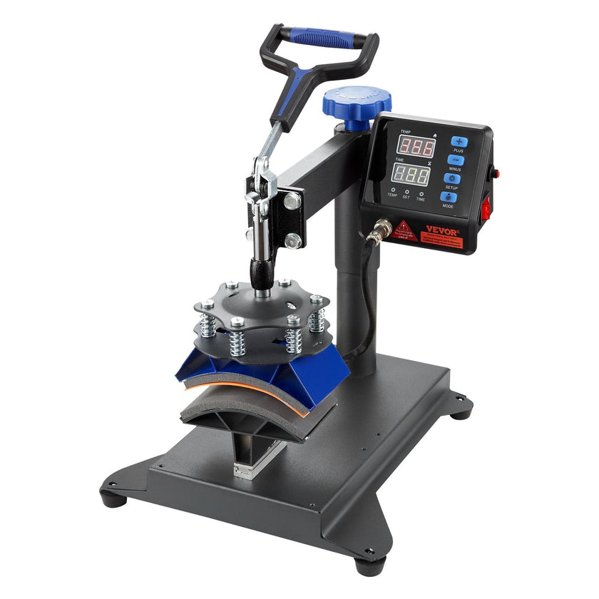 Heat Press Machine Sublimation Machine 15 x 15 inch 8 In 1 Blue Heat Press Set