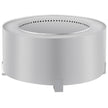 VEVOR Smokeless Fire Pit, Stainless Steel Stove Bonfire, Large 27.6 inch Diameter Wood Burning Fire Pit, Outdoor Stove Bonfire Fire Pit, Portable Smokeless Fire Bowl for Picnic Camping Backyard Silver