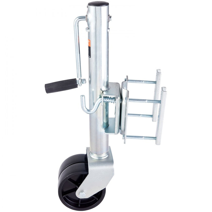 VEVOR Trailer Jack, Boat Trailer Jack 35.3 in, Bolt-on Trailer Tongue Jack Weight Capacity 2000 lb, with PP Wheel and Handle for lifting RV Trailer, Horse Trailer, Utility Trailer, Yacht Trailer