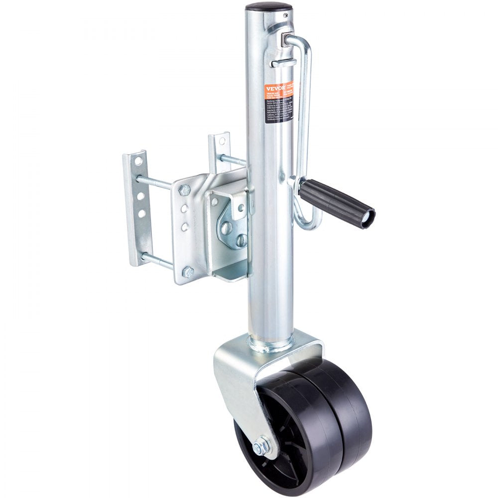 VEVOR Trailer Jack, Boat Trailer Jack 35.3 in, Bolt-on Trailer Tongue Jack Weight Capacity 2000 lb, with PP Wheel and Handle for lifting RV Trailer, Horse Trailer, Utility Trailer, Yacht Trailer