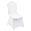 VEVOR Stretch Spandex Folding Chair Covers, Universal Fitted Chair Cover, Removable Washable Protective Slipcovers, for Wedding, Holiday, Banquet, Party, Celebration, Dining (200PCS White)