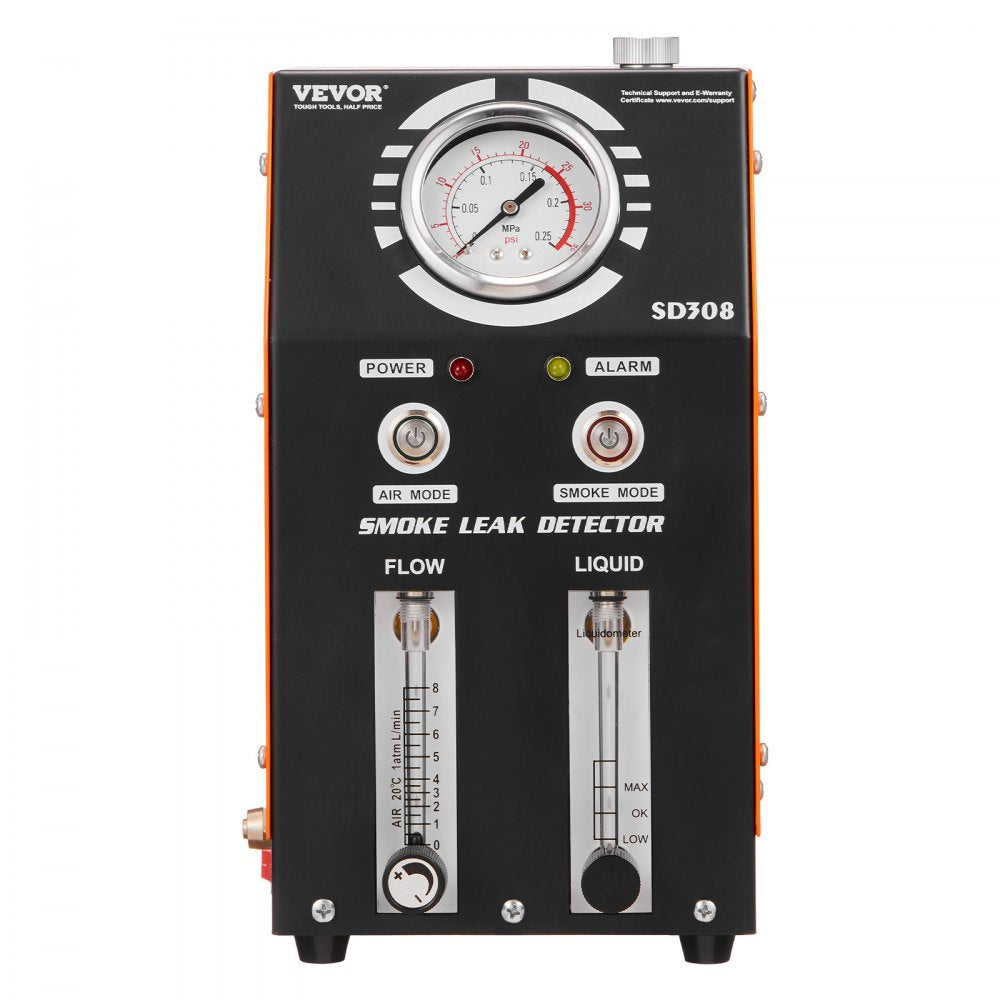 VEVOR Automotive Smoke Machine EVAP Vacuum Leak Detector with Built-in Air Pump