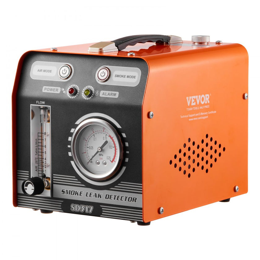 VEVOR Automotive Smoke Machine Leak Detector Vacuum Fuel Leak Detection Tester