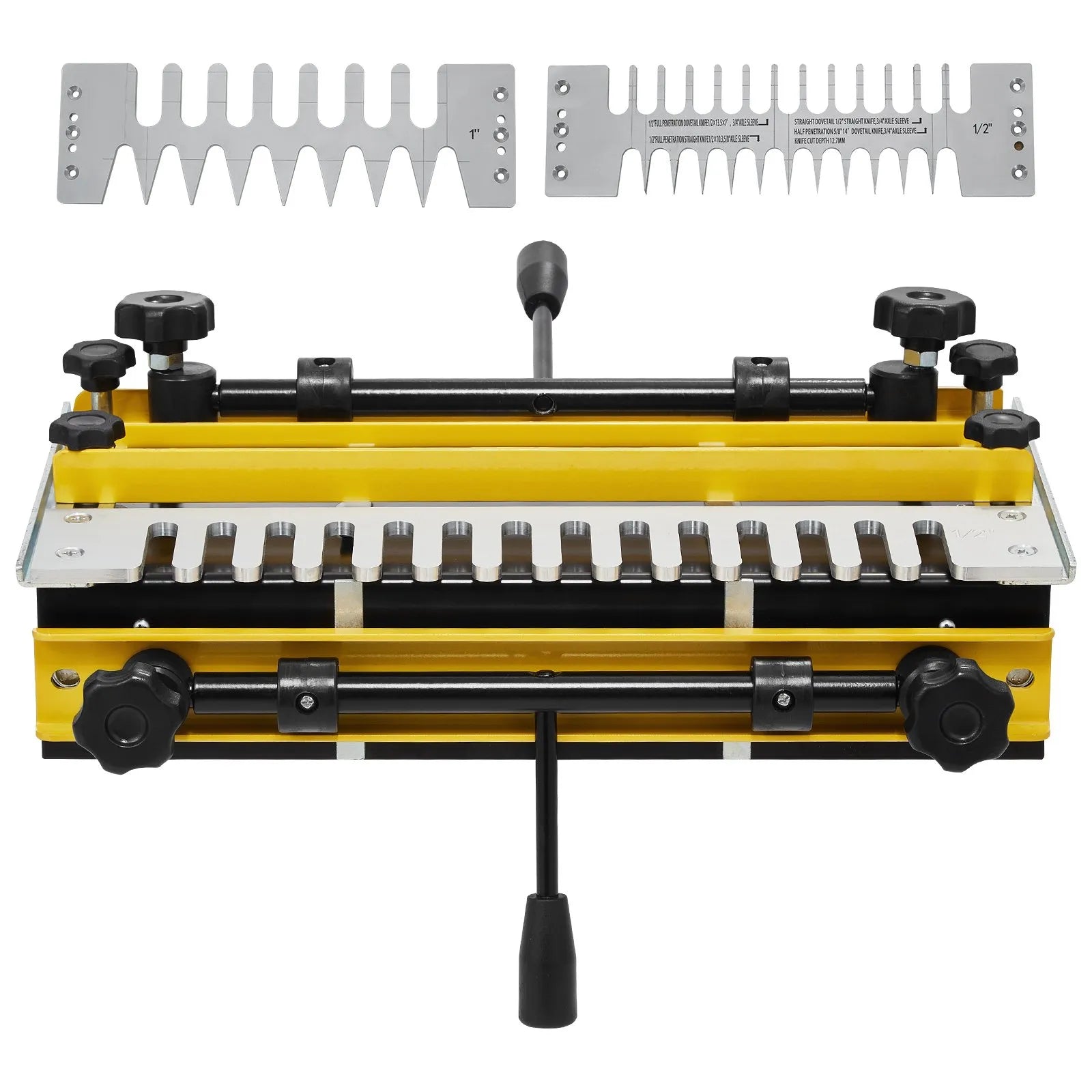 VEVOR Dovetail Jig 12 Inches Precise Dove Tailing Router Jigs with 3 Templates