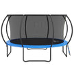 VEVOR 14FT Trampoline, 450 lbs Trampoline with Enclosure Net, Ladder, and Curved Pole, Heavy Duty Trampoline with Jumping Mat and Spring Cover Padding, Outdoor Recreational Trampolines