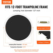 VEVOR Replacement Trampoline Mat Fits 12ft Frame 72 V-Rings 5.5