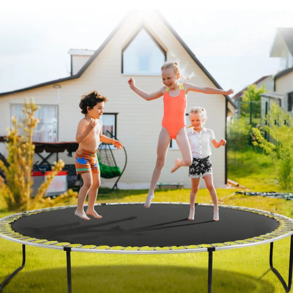 VEVOR Replacement Trampoline Mat Fits 12ft Frame 72 V-Rings 5.5