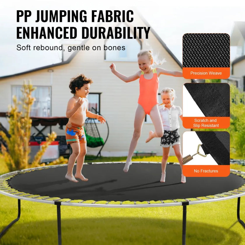 VEVOR Replacement Trampoline Mat Fits 13ft Frame 80 V-Rings 7