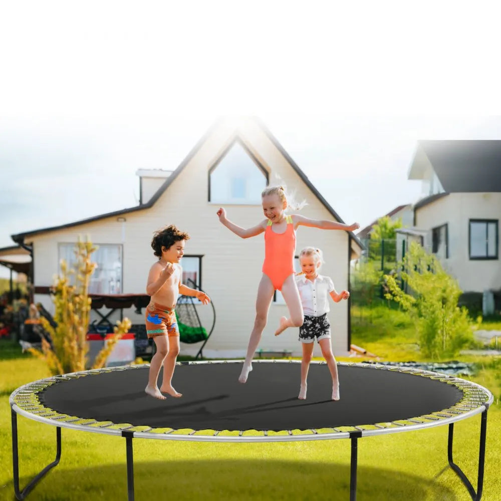 VEVOR Replacement Trampoline Mat Fits 14ft Frame 72 V-Rings 5.5