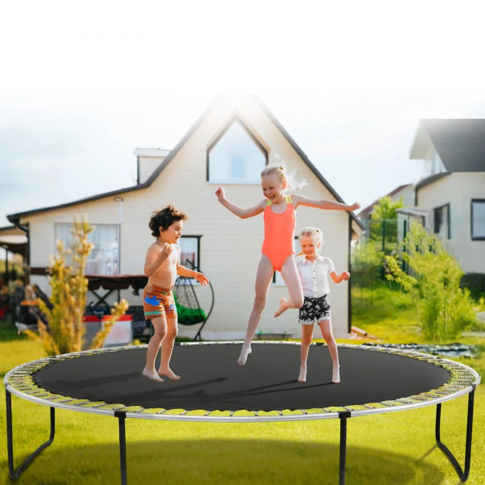 VEVOR Replacement Trampoline Mat Fits 14ft Frame 72 V-Ring 6.5