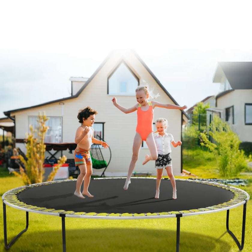 VEVOR Replacement Trampoline Mat Fits 14ft Frame 72 V-Ring 6.5