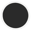 VEVOR Replacement Trampoline Mat Fits 14ft Frame 72 V-Ring 6.5