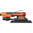 VEVOR 3/8 Sheet Sander 350W 6 Speeds Brushless Finishing Sander for Woodworking