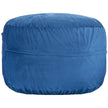 VEVOR Round Bean Bag Chair with Removable and Washable Cover for Adults Blue