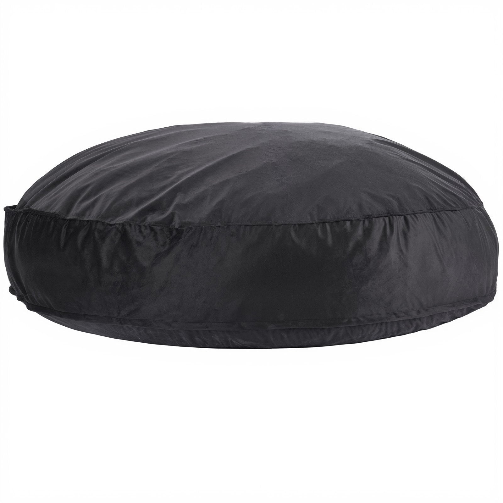 VEVOR Round Bean Bag Chair with Removable & Washable Cover for Adult Giant Black