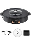 VEVOR Hot Pot with Grill 1800W 2-in-1 Electric Smokeless Grill and Hot Pot