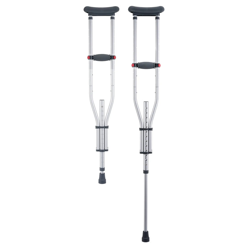 VEVOR Underarm Crutches 13-Level Height Adjustable Under Arm Walking Crutches