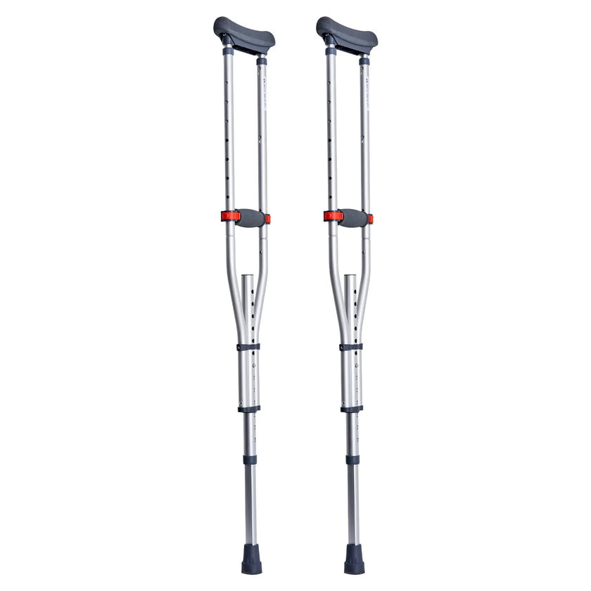VEVOR Underarm Crutches 13-Level Height Adjustable Under Arm Walking Crutches