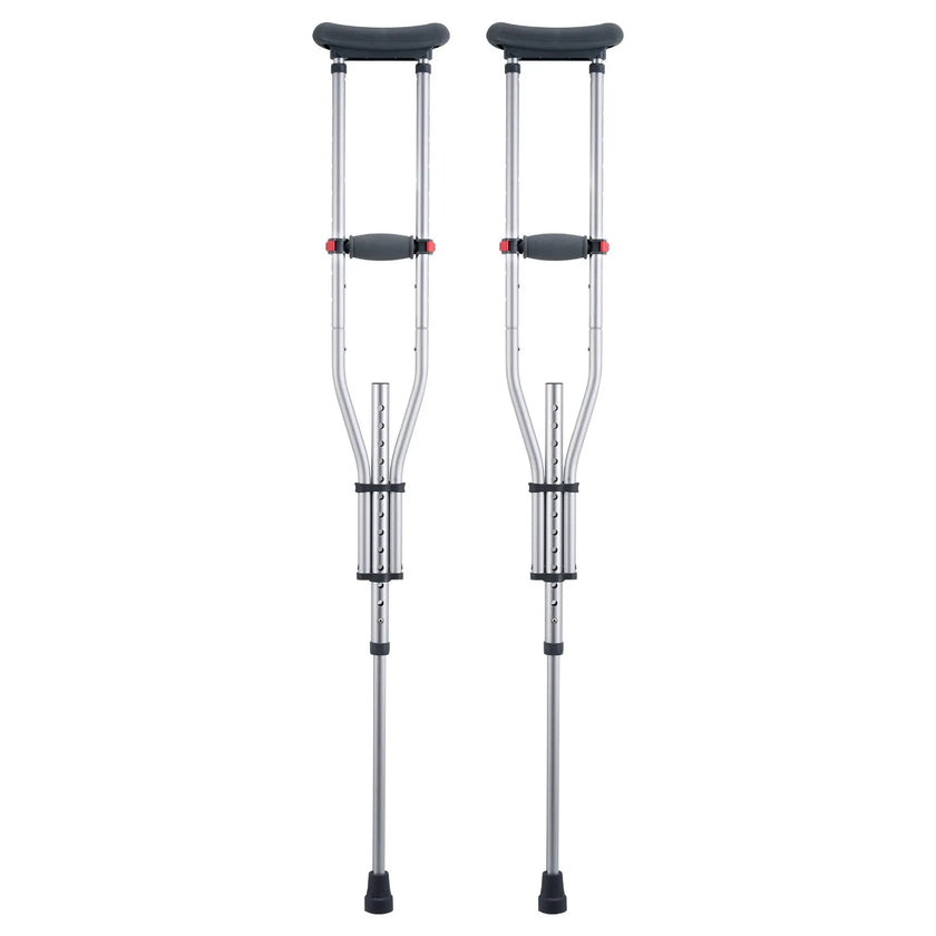 VEVOR Underarm Crutches 13-Level Height Adjustable Under Arm Walking Crutches