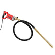 Handheld Concrete Vibrator, 800W Electric Vibrator 13000 VPM, Electric Concrete Vibrating Tool With 6.6ft / 2m Shaft Rod, Portable Pencil Cement Vibrator Remove Air Bubble and Mix Concrete