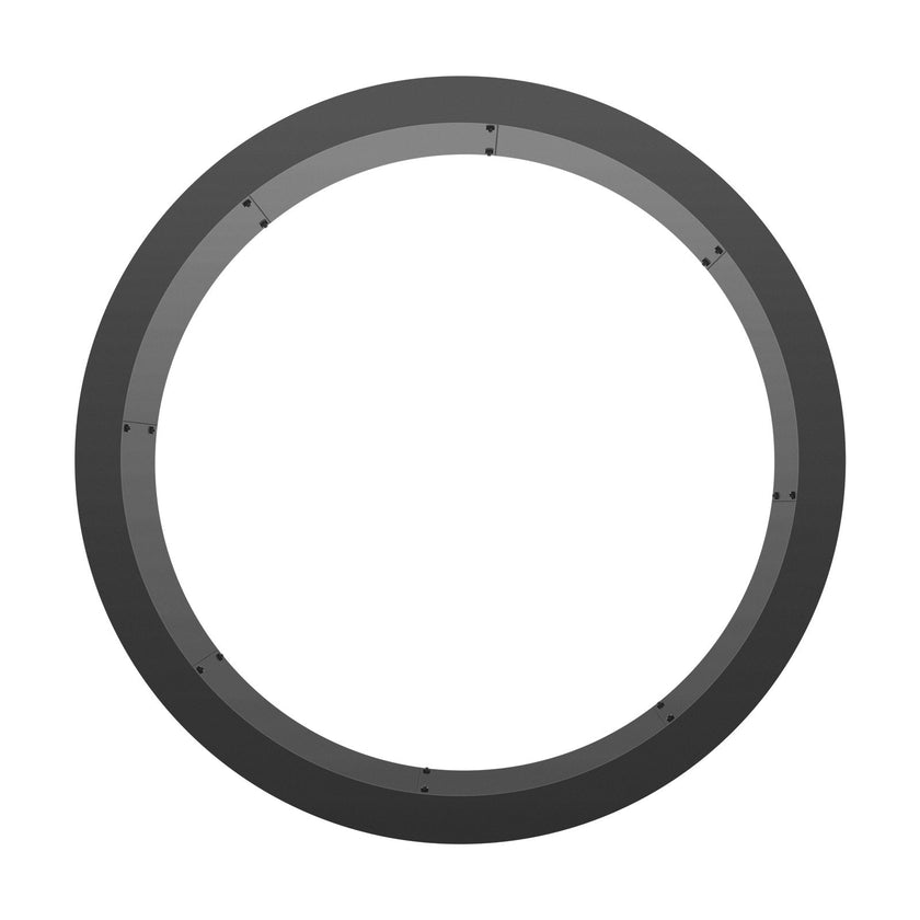 VEVOR Fire Pit Ring Round 40 Inch Outer Steel Liner DIY Campfire Ring Firepit