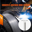 VEVOR Flux Core Welding Wire, E71T-GS 0.035-inch 10LBS, Gasless Mild Steel MIG Welding Wire with Low Splatter for All Position Arc Welding and Outdoor Use