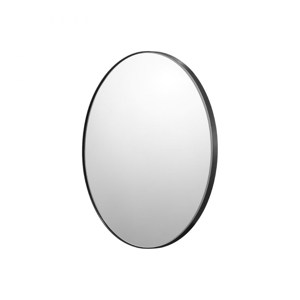 VEVOR Round Wall Mounted Mirror 30 in Mirror with Aluminium Alloy Frame