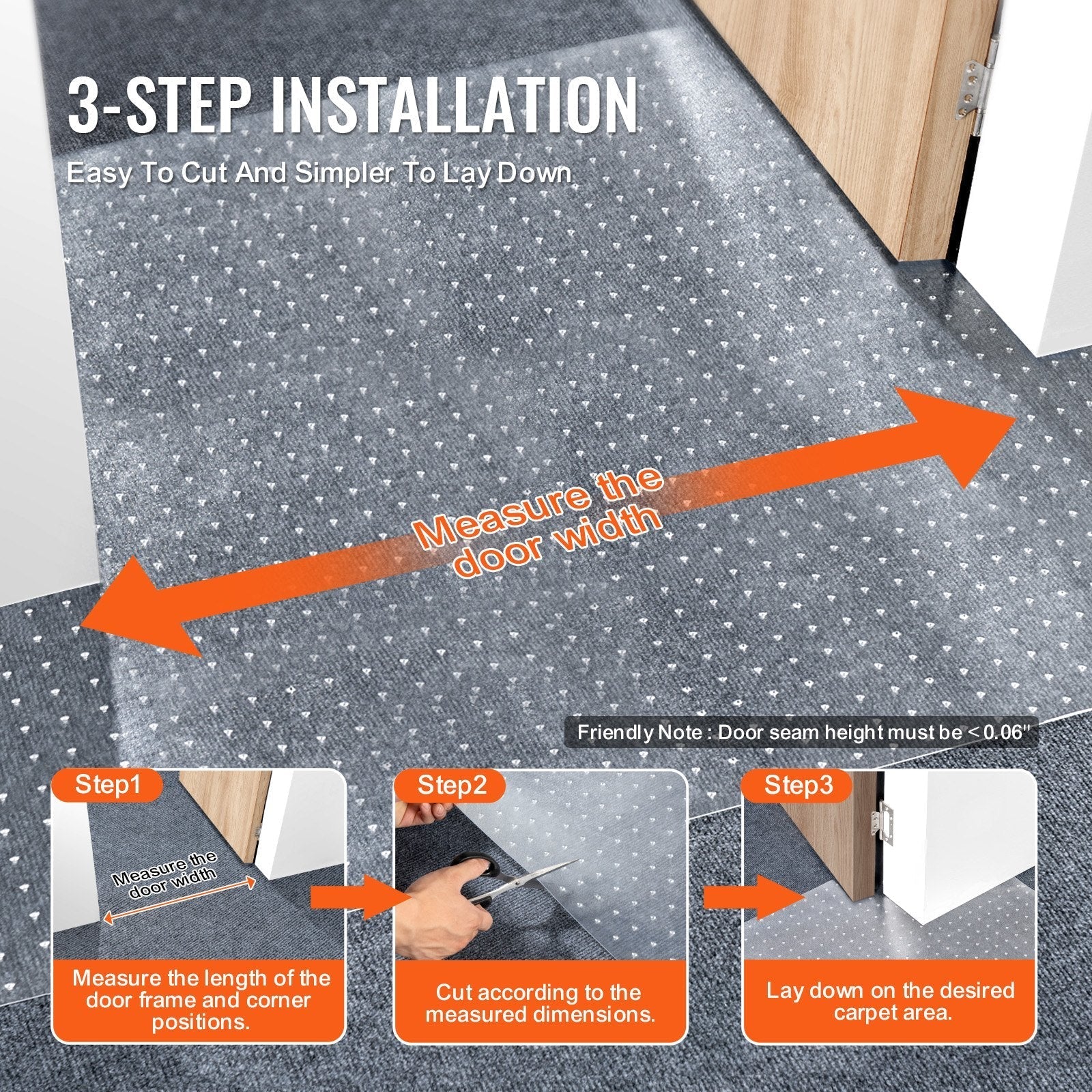 VEVOR Carpet Protector for Pets, 24