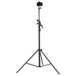 VEVOR Air Cushioned Aluminum Photography Light Stand with Boom Arm Adjustable