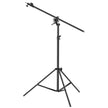 VEVOR Air Cushioned Aluminum Photography Light Stand with Boom Arm Adjustable