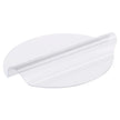 VEVOR PVC Table Protector 48 Inch Round Clear Plastic Desk Protector 2.0mm Thick