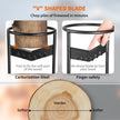 VEVOR Wood Splitter, XL Log Splitter for 8.6