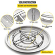 VEVOR Drop in Fire Pit Pan, 31