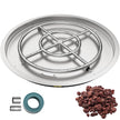VEVOR Drop in Fire Pit Pan, 31