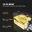 VEVOR Hydraulic Pump, 4 Quart Hydraulic Power Unit, Single Acting Dump Trailer Pump, 0.91 GPM Flow Rate, 3200 PSI Max Relief Pressure, DC 12V Hydraulic Pump for Dump Trailer Car Lifting