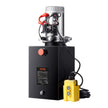 VEVOR Hydraulic Pump, 20 Quart Hydraulic Power Unit, Single Acting Dump Trailer Pump, 0.91 GPM Flow Rate, 3200 PSI Max Relief Pressure, DC 12V Hydraulic Pump for Dump Trailer Car Lifting