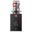 VEVOR Hydraulic Pump, 12 Quart Hydraulic Power Unit, Single Acting Dump Trailer Pump, 0.91 GPM Flow Rate, 3200 PSI Max Relief Pressure, DC 12V Hydraulic Pump for Dump Trailer Car Lifting