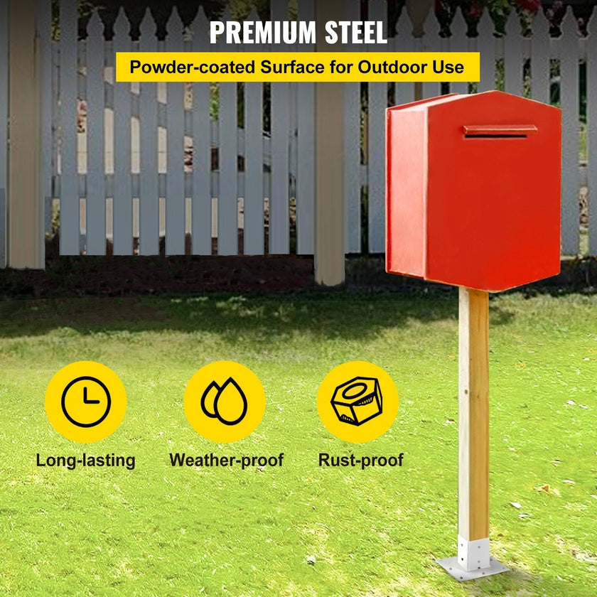 Vevor Post Base Mailbox Base Plate 4
