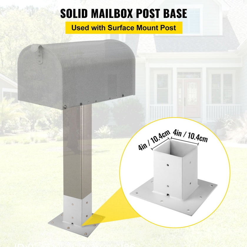 Vevor Post Base Mailbox Base Plate 4