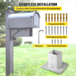 Vevor Post Base Mailbox Base Plate 4