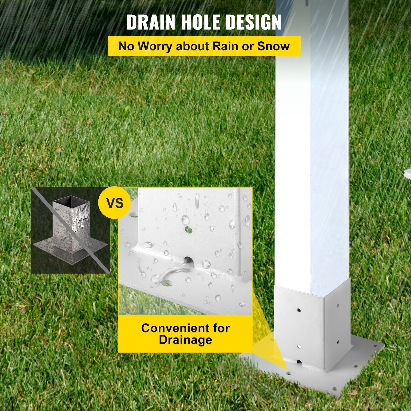 Vevor Post Base Mailbox Base Plate 4