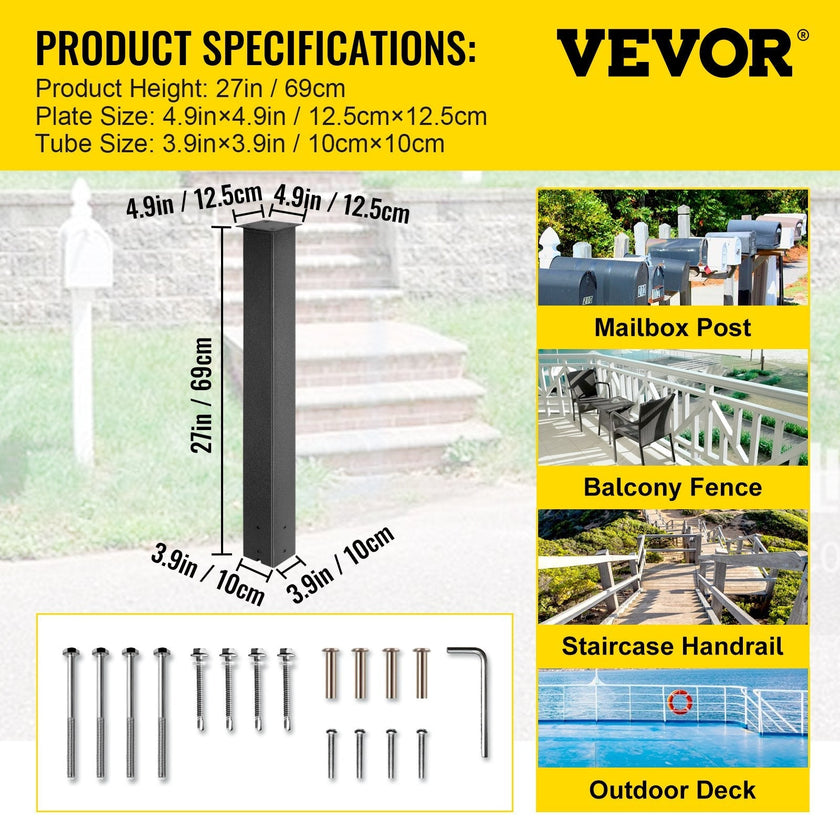 Vevor Mailbox Post Stand Mail Box Post 43