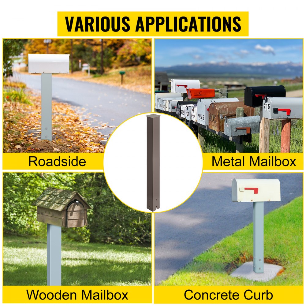 Vevor Mailbox Post Stand Mail Box Post 43