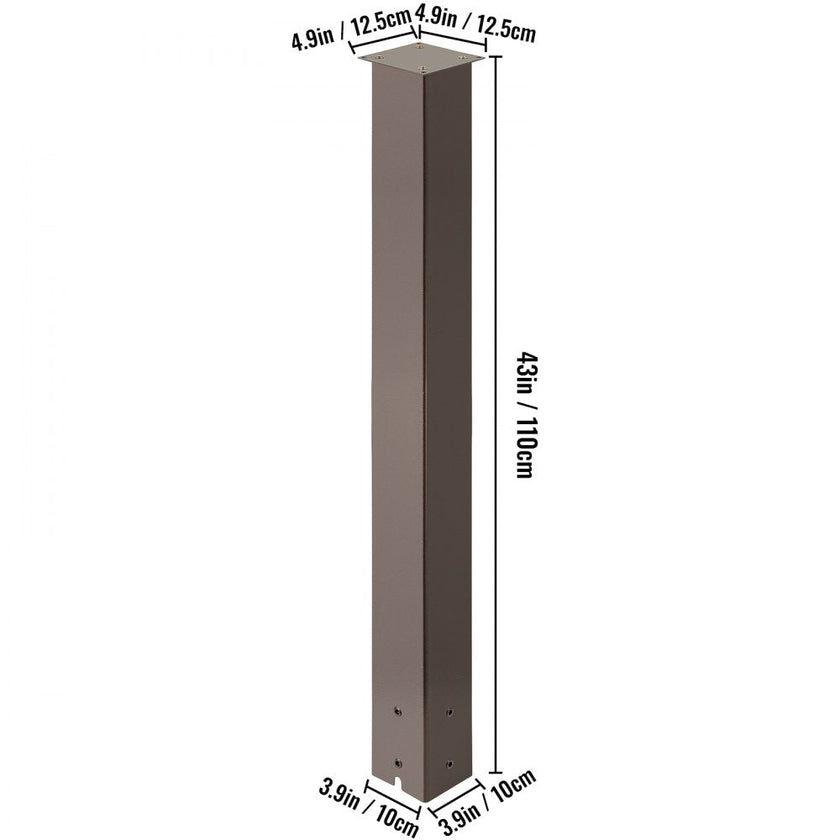 Vevor Mailbox Post Stand Mail Box Post 43
