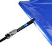 VEVOR Pool Safety Cover, 10.5x20 ft In-ground Pool Cover, Blue In-ground Pool Cover, PVC Pool Covers Rectangular Solid Safety Pool Cover with Aluminum Battens for Swimming Pool Winter Protection Cover