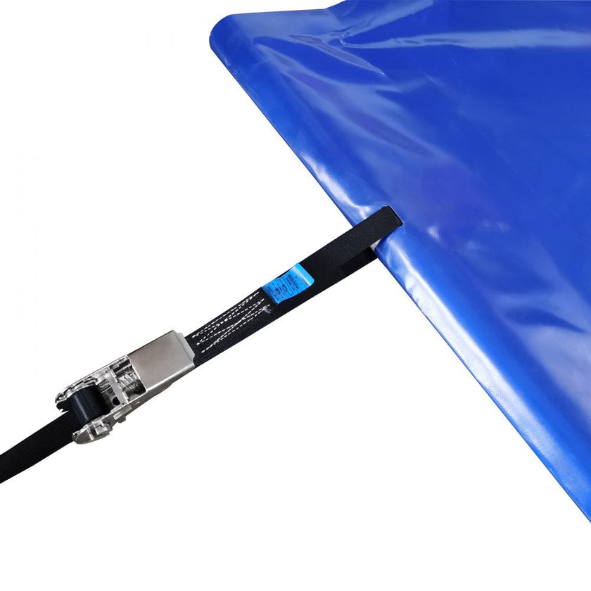 VEVOR Pool Safety Cover, 10.5x20 ft In-ground Pool Cover, Blue In-ground Pool Cover, PVC Pool Covers Rectangular Solid Safety Pool Cover with Aluminum Battens for Swimming Pool Winter Protection Cover
