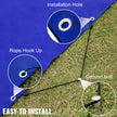 VEVOR Pool Safety Cover, In-ground Pool Cover 13x26 ft, PVC Safety Pool Cover