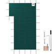 VEVOR Inground Pool Safety Cover Winter Pool Cover 18 x 34 ft with Left Step