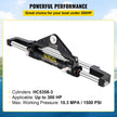VEVOR Hydraulic Steering Cylinder 300HP, Hydraulic Steering, Front Mount, Hydraulic Outboard Steering Cylinder for Marine Boat Steering System