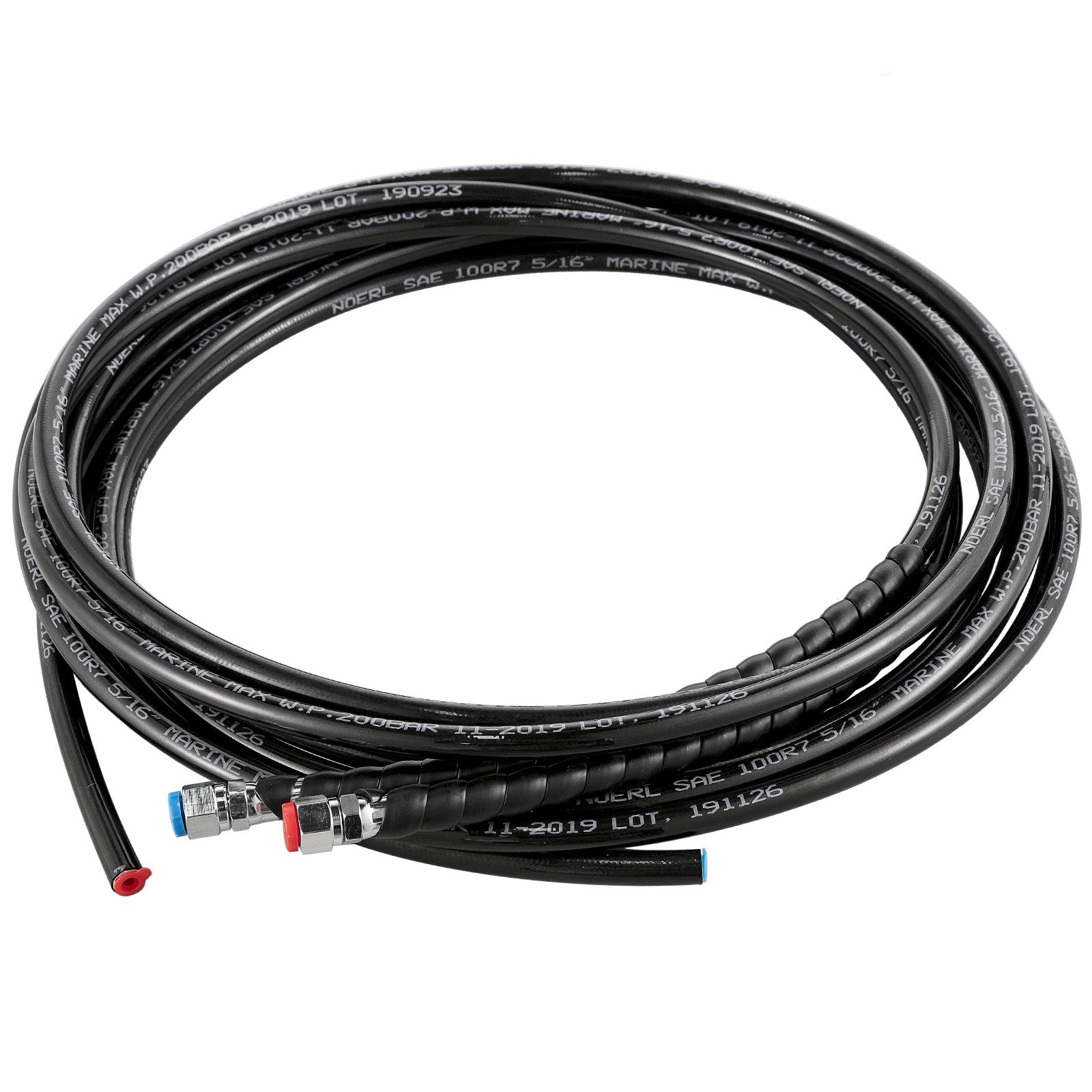 VEVOR Hydraulic Boat Steering Kit, 300HP Hydraulic Steering Kit Helm Pump, Hydraulic Outboard Steeing Kit with 14 Feet Hydraulic Steering Hose for Boat Steering System